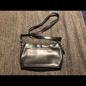 Retro Navy Coach Purse